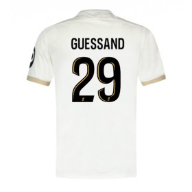 OGC Nice Evann Guessand #29 Borta Kläder 2024-25 Kortärmad